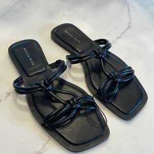 Azalea Wang Elegant Black Women's Sandals